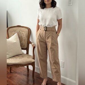 MANGO high waisted Trousers